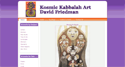 Desktop Screenshot of kosmic-kabbalah.com